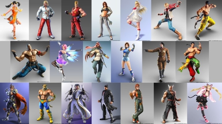 Список всех персонажей в TEKKEN 7